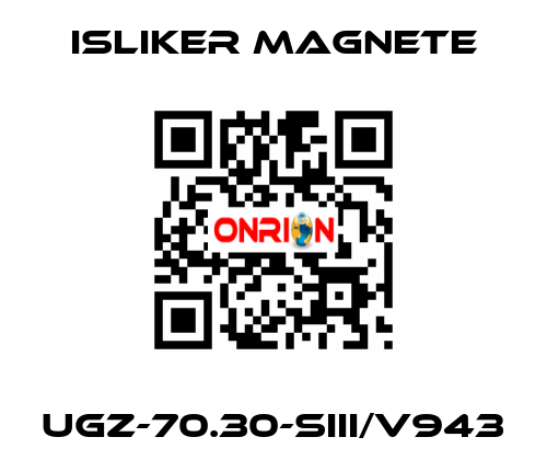 UGz-70.30-SIII/V943 ISLIKER MAGNETE