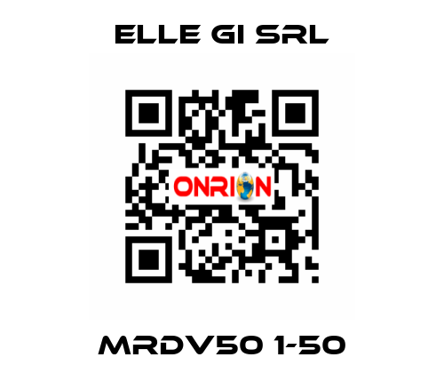 MRDV50 1-50 ELLE GI SRL