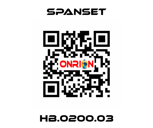 HB.0200.03 SpanSet