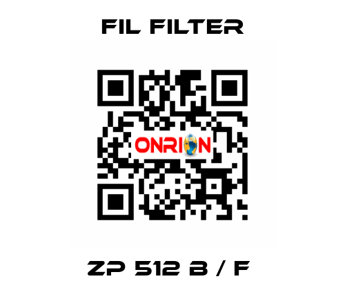 ZP 512 B / F  Fil Filter