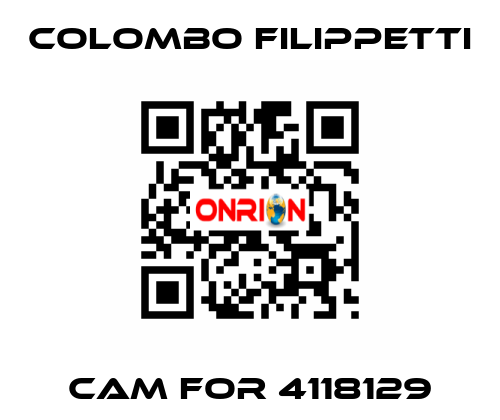 Cam for 4118129 Colombo Filippetti