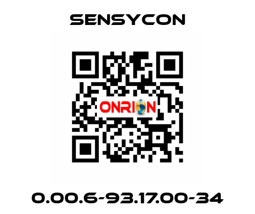 0.00.6-93.17.00-34 SENSYCON