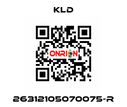 26312105070075-R KLD