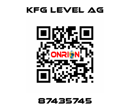 87435745 KFG Level AG