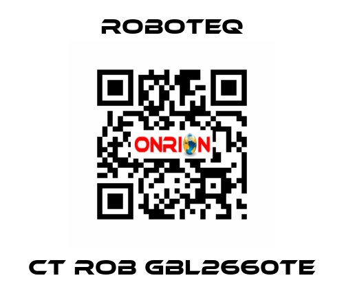 CT ROB GBL2660TE Roboteq