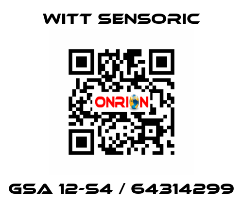 GSA 12-S4 / 64314299 Witt Sensoric