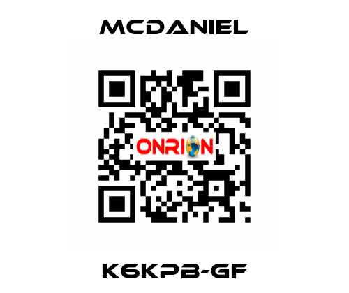 K6KPB-GF McDANIEL