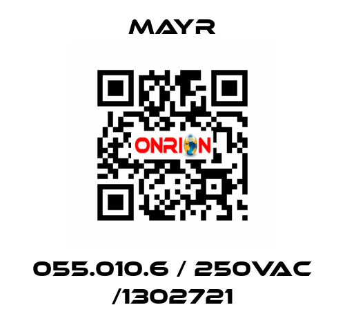 055.010.6 / 250VAC /1302721 Mayr