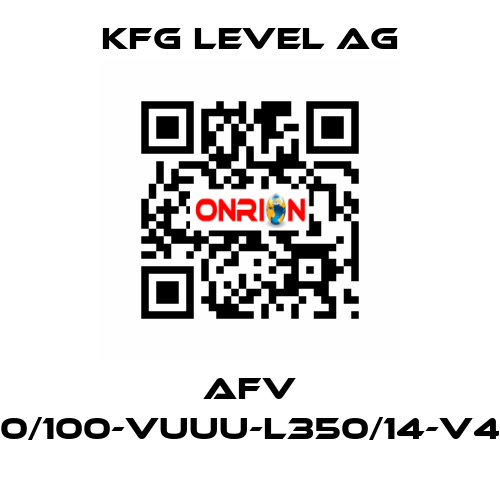 AFV F120/100-VUUU-L350/14-V44A KFG Level AG