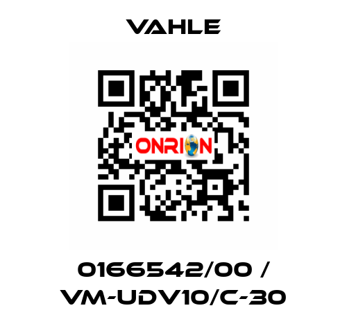 0166542/00 / VM-UDV10/C-30 Vahle