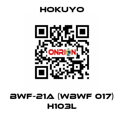 BWF-21A (WBWF 017) H103L Hokuyo