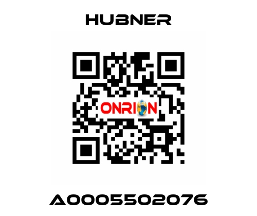 A0005502076 HUBNER