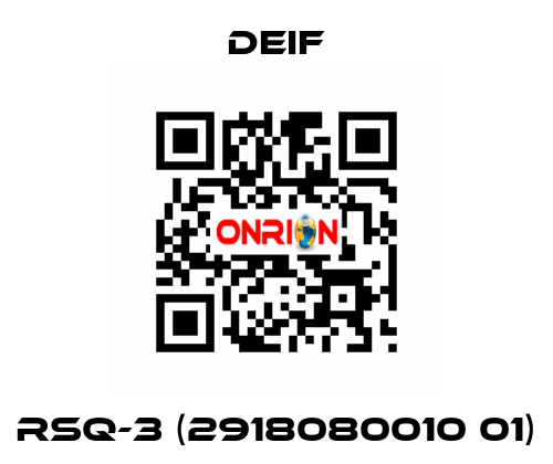 RSQ-3 (2918080010 01) Deif