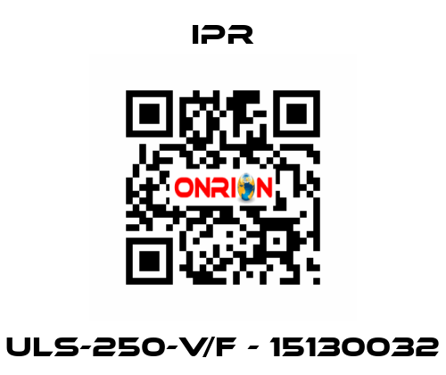 ULS-250-V/F - 15130032 IPR