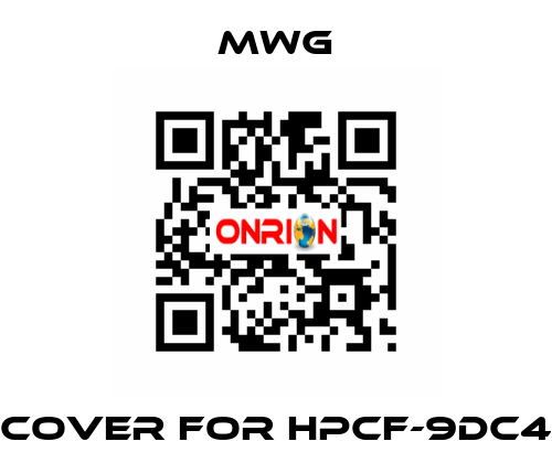 cover for HPCF-9DC4 MWG