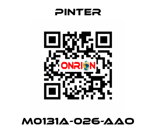 M0131A-026-AAO Pinter