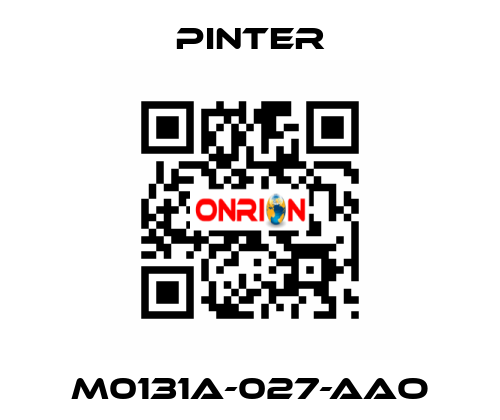 M0131A-027-AAO Pinter