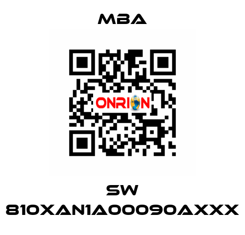 SW 810XAN1A00090AXXX MBA