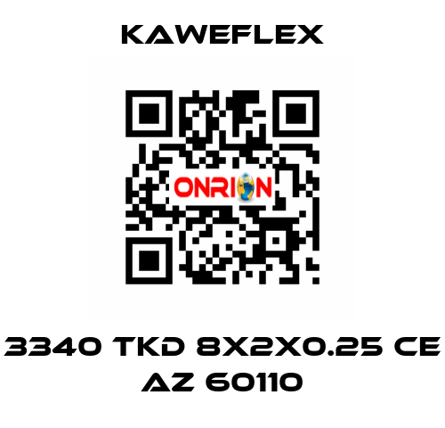 3340 TKD 8X2X0.25 CE AZ 60110 Kaweflex