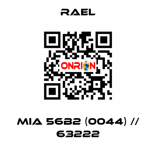 MIA 56B2 (0044) // 63222 RAEL