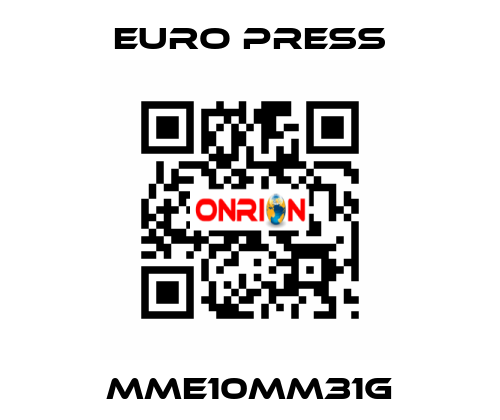 MME10MM31G Euro Press