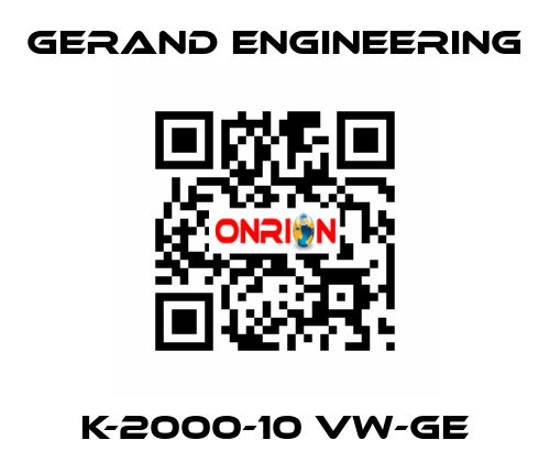 K-2000-10 VW-GE Gerand Engineering