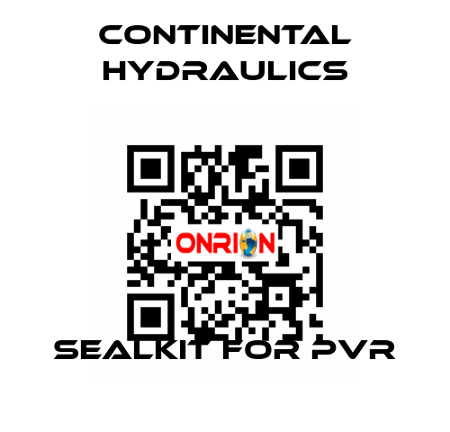 Sealkit for PVR Continental Hydraulics