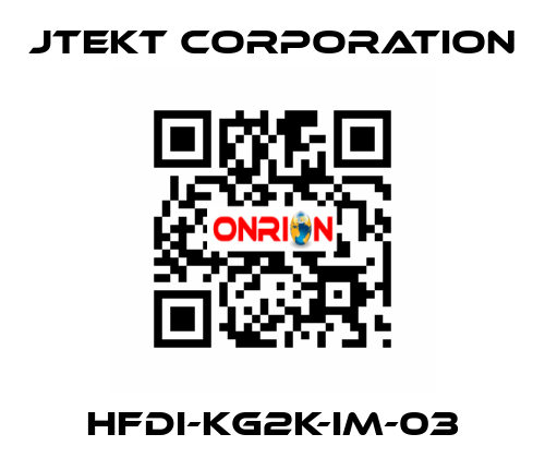 HFDI-KG2K-IM-03 JTEKT CORPORATION