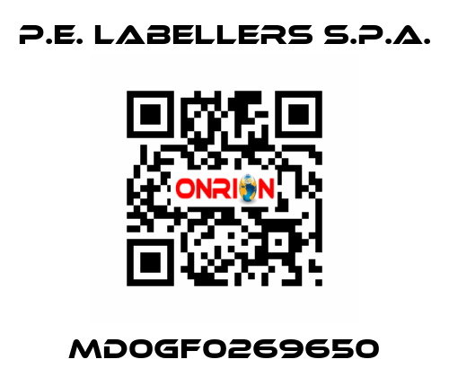 MD0GF0269650 P.E. Labellers S.p.a.