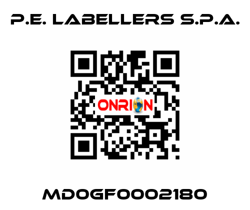 MD0GF0002180 P.E. Labellers S.p.a.