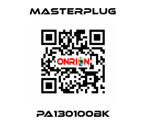 PA130100BK Masterplug