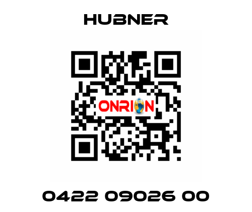 0422 09026 00 HUBNER