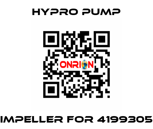 Impeller For 4199305 Hypro Pump