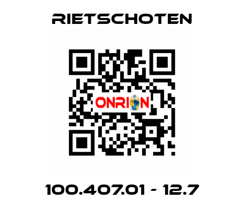 100.407.01 - 12.7 RIETSCHOTEN