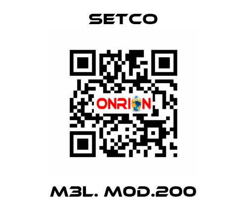 M3L. M0D.200 SETCO