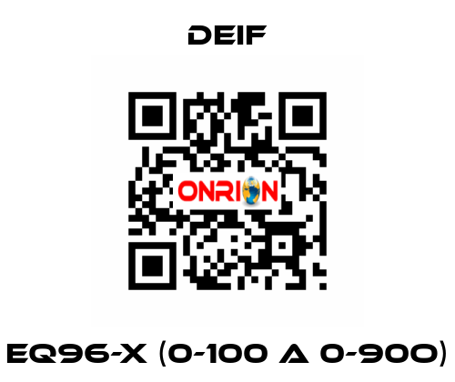 EQ96-x (0-100 A 0-90o) Deif