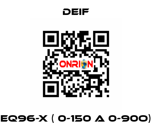 EQ96-x ( 0-150 A 0-90o) Deif