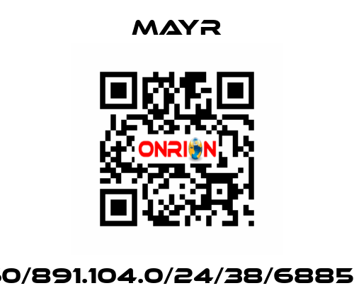 60/891.104.0/24/38/6885/1 Mayr