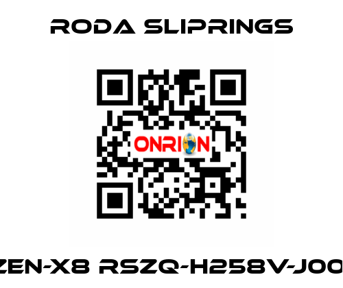 ZEN-X8 RSZQ-H258V-J001 Roda Sliprings