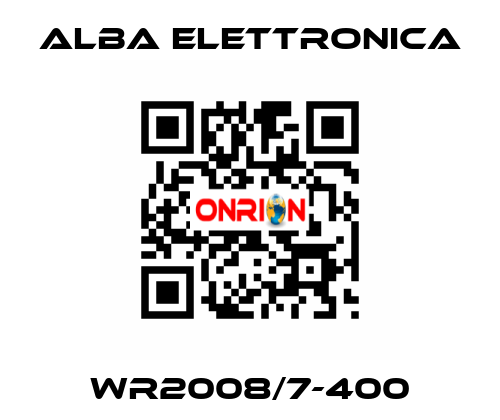 WR2008/7-400 ALBA ELETTRONICA