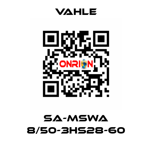 SA-MSWA 8/50-3HS28-60 Vahle