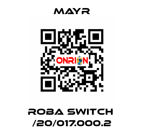 ROBA Switch  /20/017.000.2 Mayr