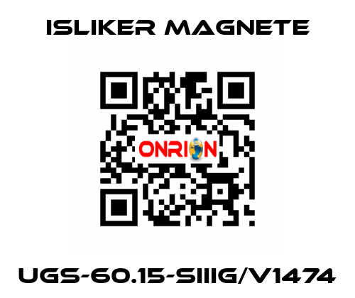 UGs-60.15-SIIIG/V1474 ISLIKER MAGNETE