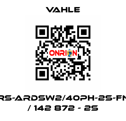 RS-ARDSW2/40PH-2S-FN / 142 872 - 2S Vahle