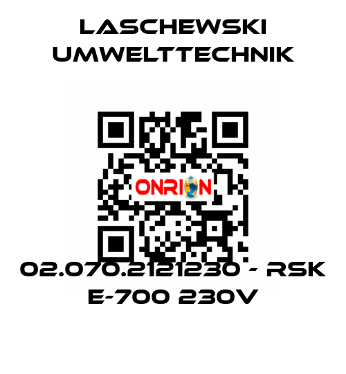 02.070.2121230 - RSK E-700 230V LASCHEWSKI UMWELTTECHNIK