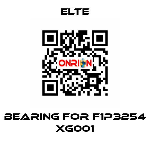 bearing for F1P3254 XG001 Elte