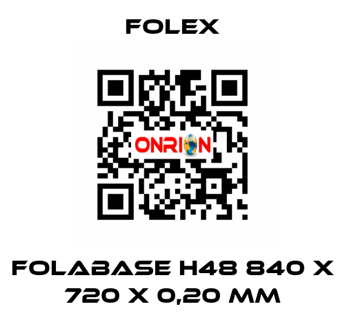 Folabase H48 840 x 720 x 0,20 mm Folex