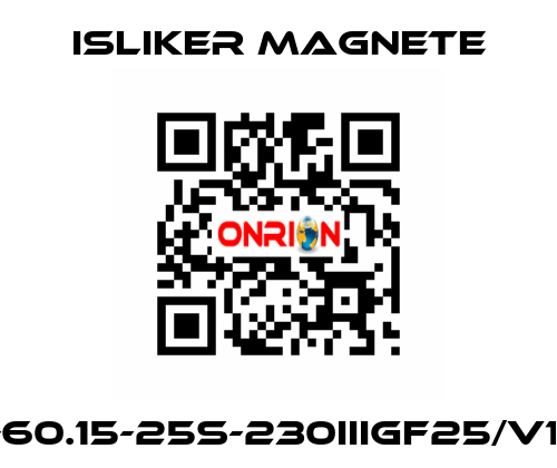 GIs-60.15-25S-230IIIGF25/V1474 ISLIKER MAGNETE