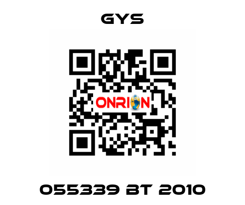 055339 BT 2010 GYS