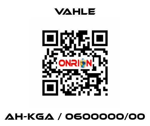 AH-KGA / 0600000/00 Vahle